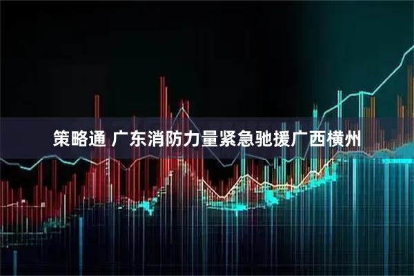 策略通 广东消防力量紧急驰援广西横州