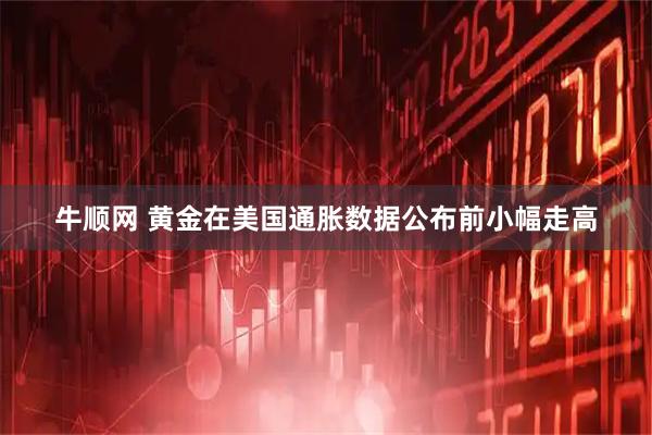 牛顺网 黄金在美国通胀数据公布前小幅走高